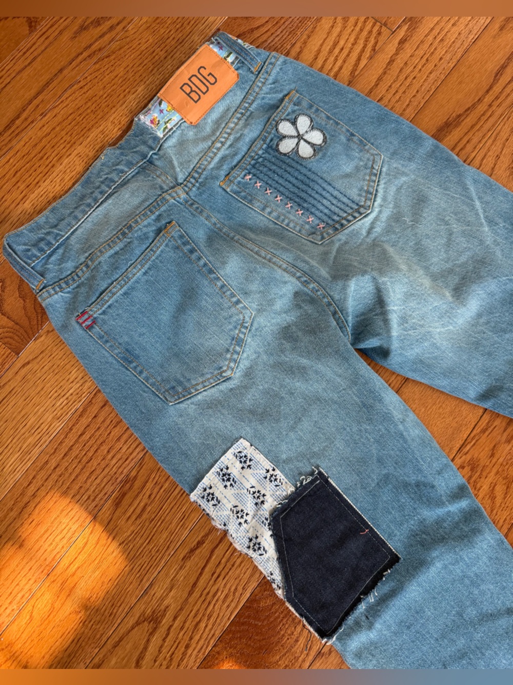 BDG High-Waisted Flare Jean - Indigo Craft - Picture 9 of 14